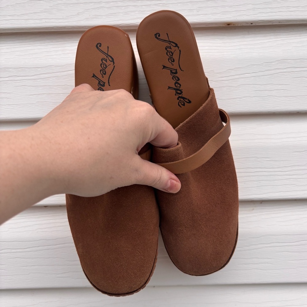 Free People calabasas clog cognac - Picture 5 of 10